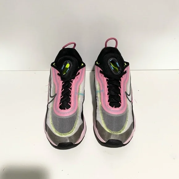 Womens Nike Air Max 2090 Black/Pink Sneaker CW4286-100‎ Modern POP - Picture 3 of 7